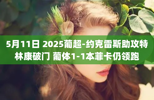 5月11日 2025葡超-约克雷斯助攻特林康破门 葡体1-1本菲卡仍领跑