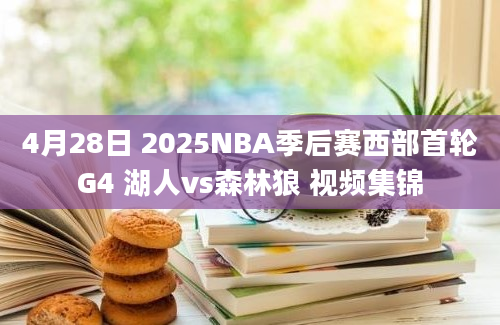 4月28日 2025NBA季后赛西部首轮G4 湖人vs森林狼 视频集锦