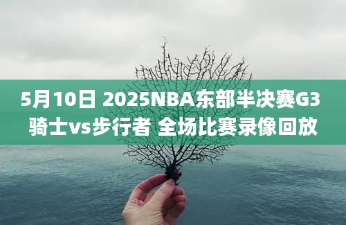 5月10日 2025NBA东部半决赛G3 骑士vs步行者 全场比赛录像回放