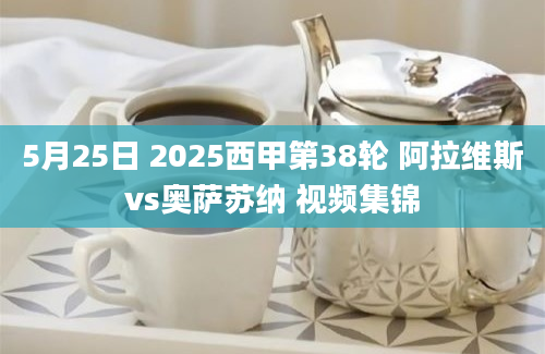 5月25日 2025西甲第38轮 阿拉维斯vs奥萨苏纳 视频集锦