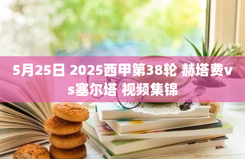 5月25日 2025西甲第38轮 赫塔费vs塞尔塔 视频集锦