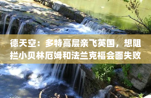 德天空：多特高层亲飞英国，想阻拦小贝林厄姆和法兰克福会面失败