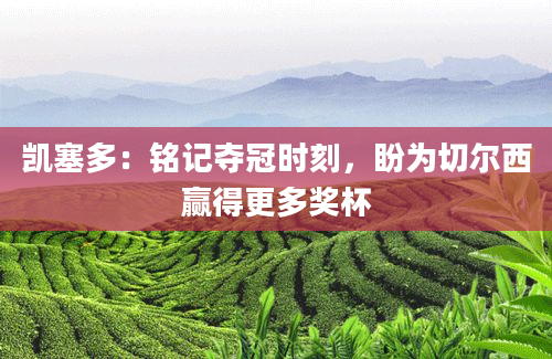 凯塞多：铭记夺冠时刻，盼为切尔西赢得更多奖杯