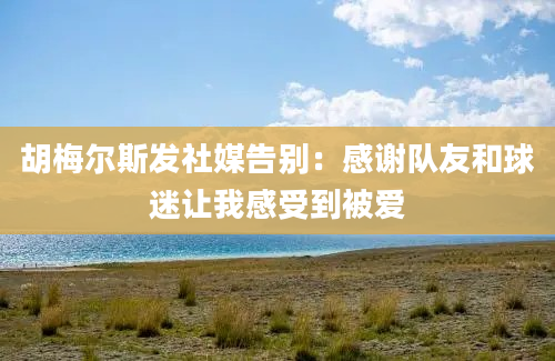 胡梅尔斯发社媒告别：感谢队友和球迷让我感受到被爱